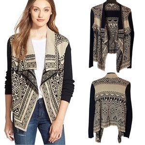 Aztec Tribal Open Cardigan Sweaters 